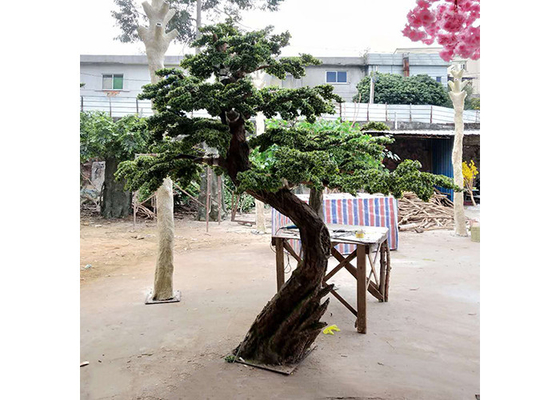 1m künstlicher Innenpodocarpus-Baum, kein schädlicher künstlicher Cedar Bonsai Tree