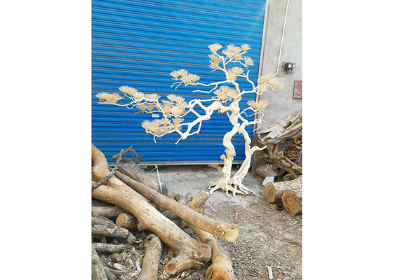 handgemachtes wirkliches hölzernes Material des nach Hause 1 Meter Faux-Kiefer-Dekor-100