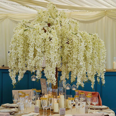 1m Plastikseiden-Stoff-künstlicher Blüten-Baum für Hochzeit